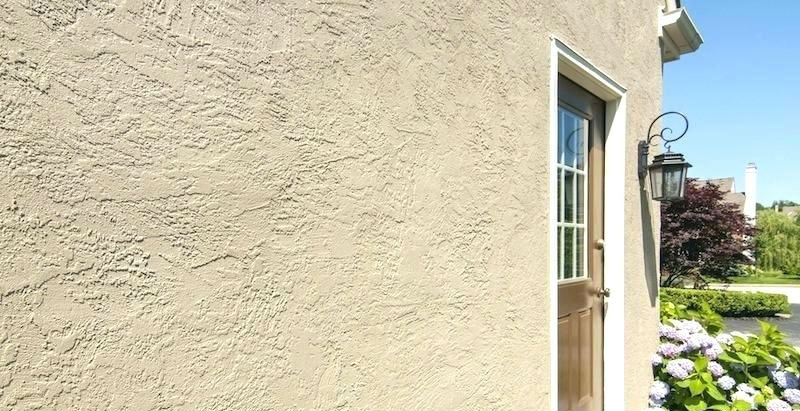 Stucco;